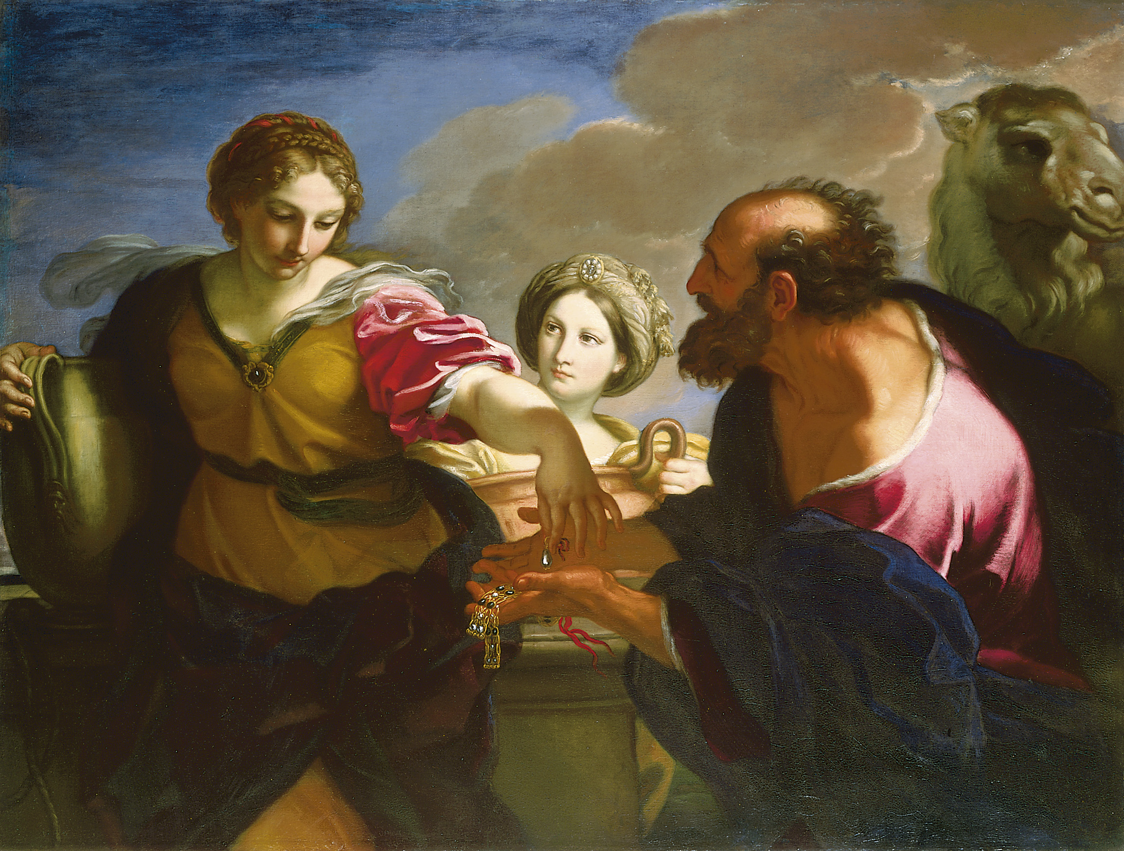 Rebecca and Eliezer at the Well